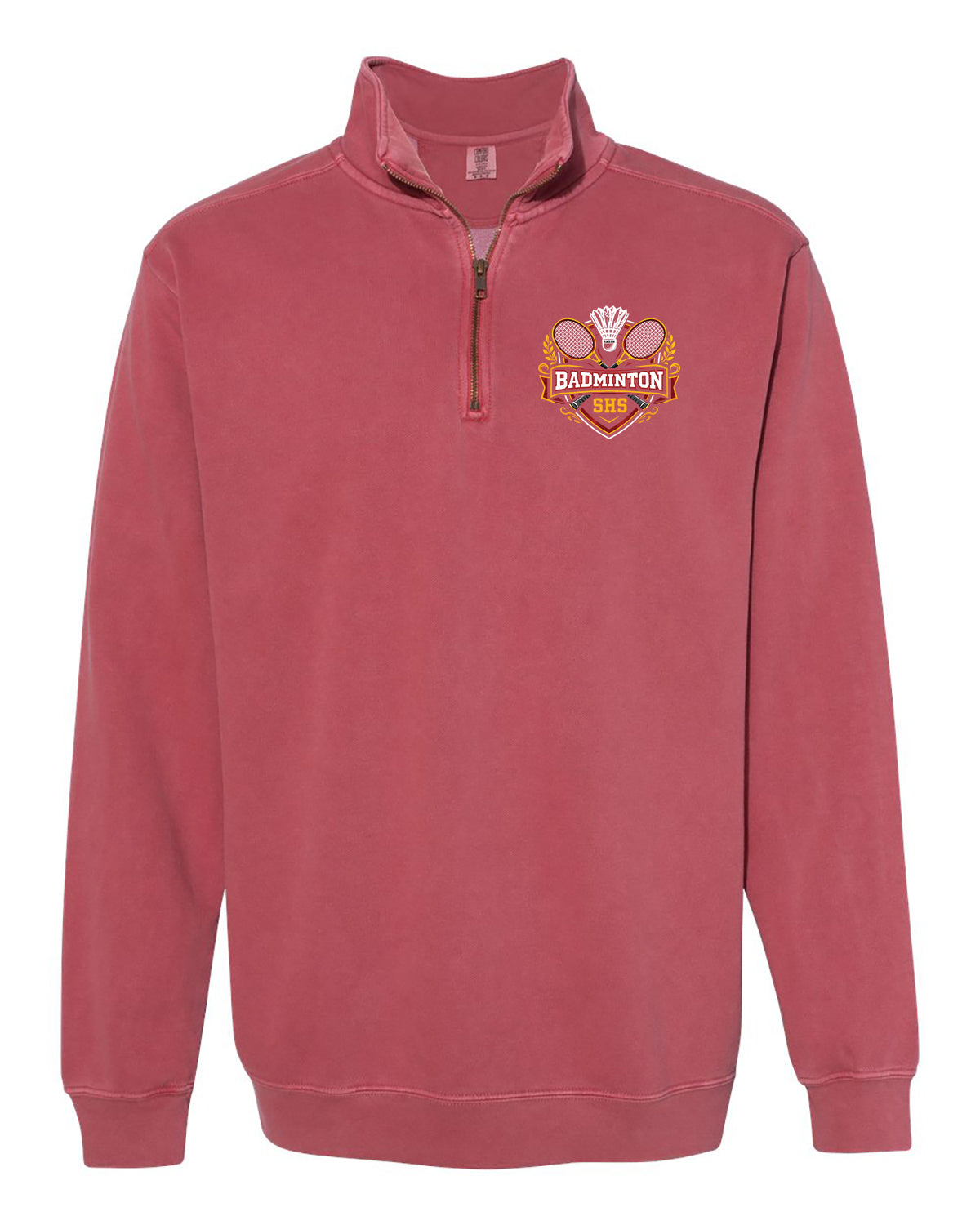 Unisex Garment-Dyed Quarter-Zip Sweatshirt